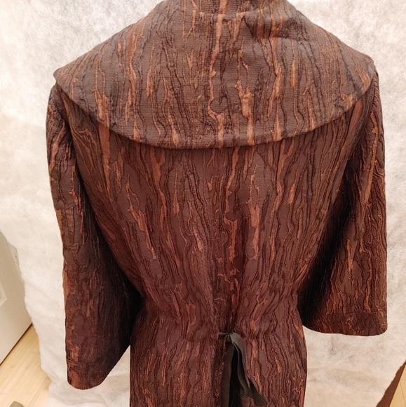 Red Coral woman's trench - Picture 2 of 7